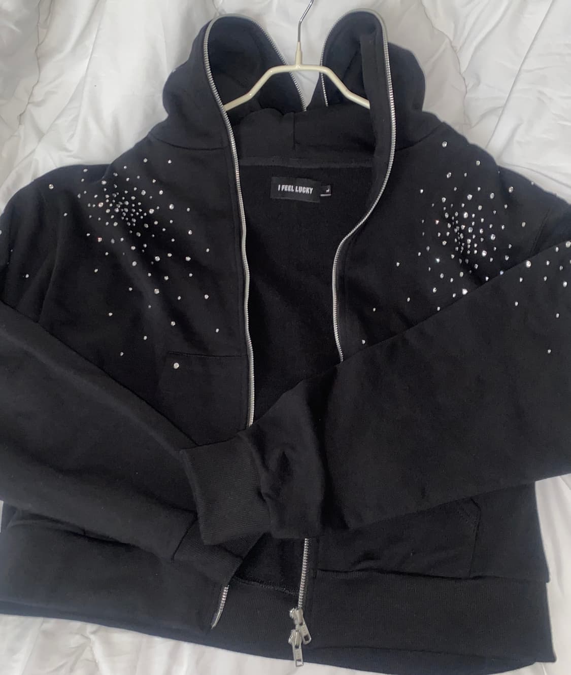 아이필럭키 블링 후드집업 상품이미지3