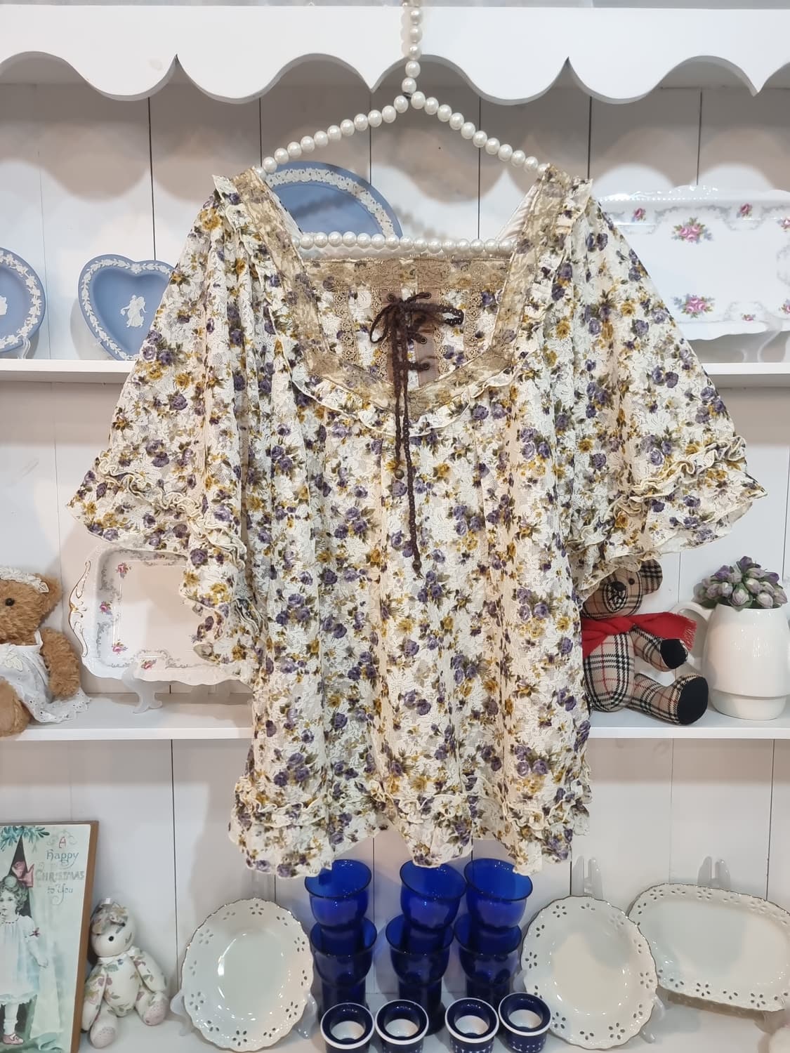 axes femme(악세즈팜)  판쵸블라우스 상품이미지3