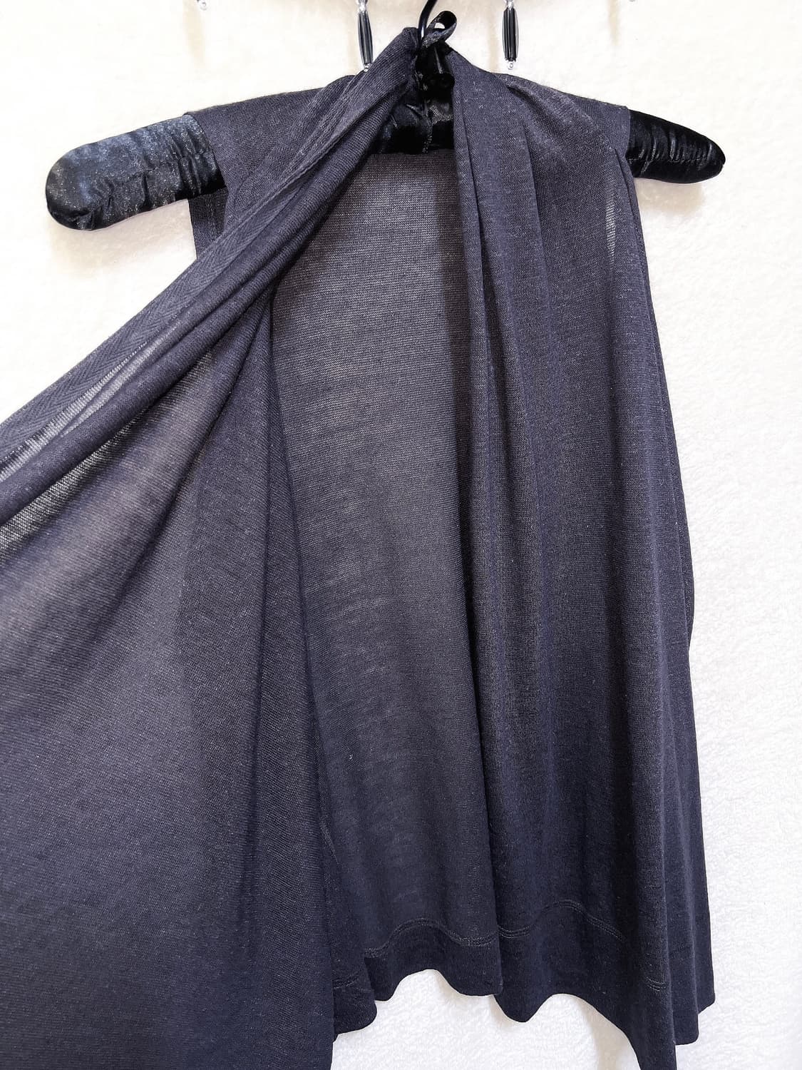 오리엔탈 드레이프 언발 레이어드 조끼 베스트 가디건 로브 페어리그런지 상품이미지10