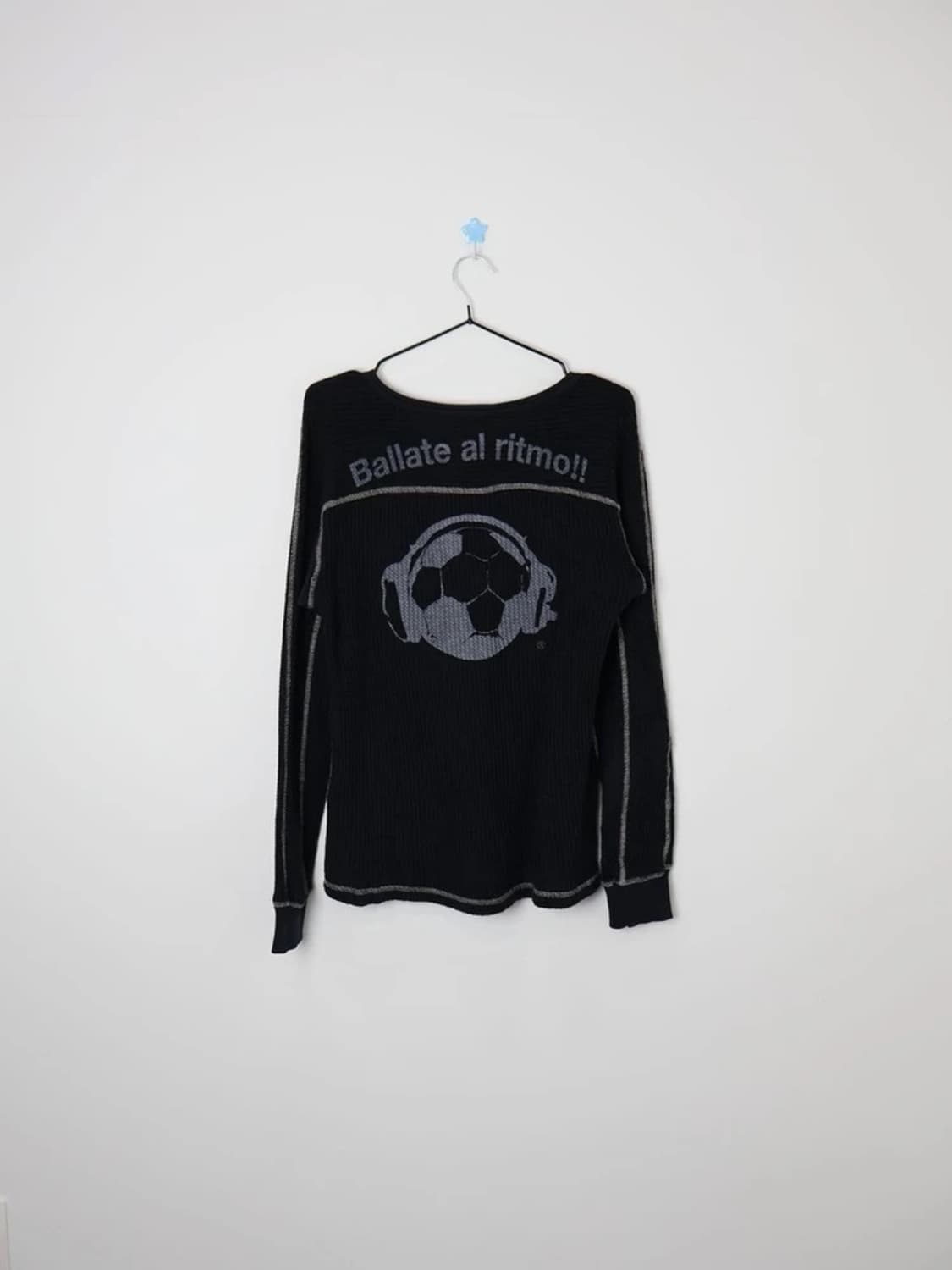 Spazio Fut Graphic Waffle Long Sleeve 상품이미지2