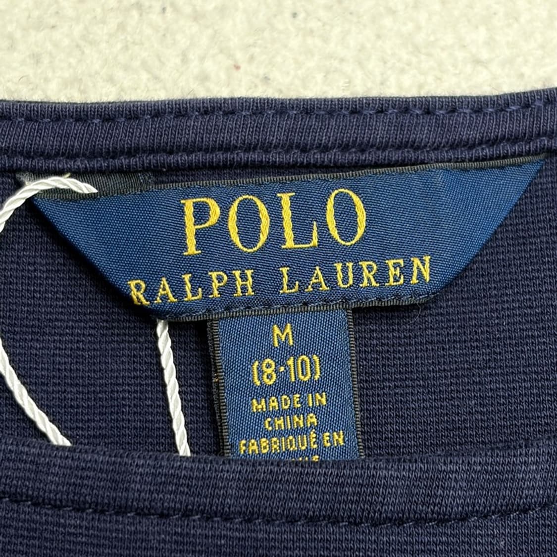 POLO 키즈 폰테 벨 슬리브 원피스 M (8-10) 상품이미지4