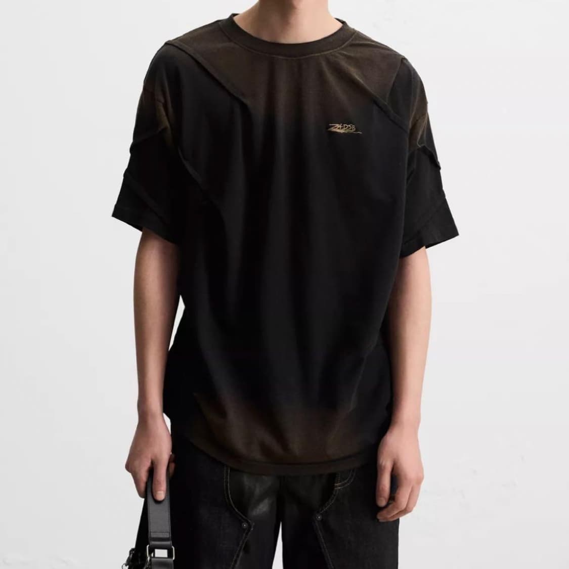 자라 앤더슨벨 초회판 워시드 플리티드 티셔츠 L 상품이미지3