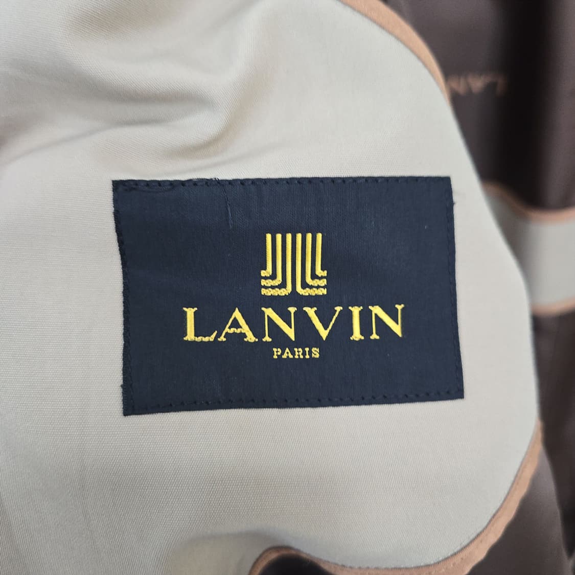남성 랑방 LANVIN 파리 트렌치 코트 46 상품이미지9