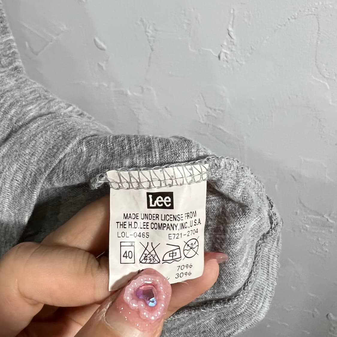 Lee 빅로고 반팔 티셔츠 상품이미지5