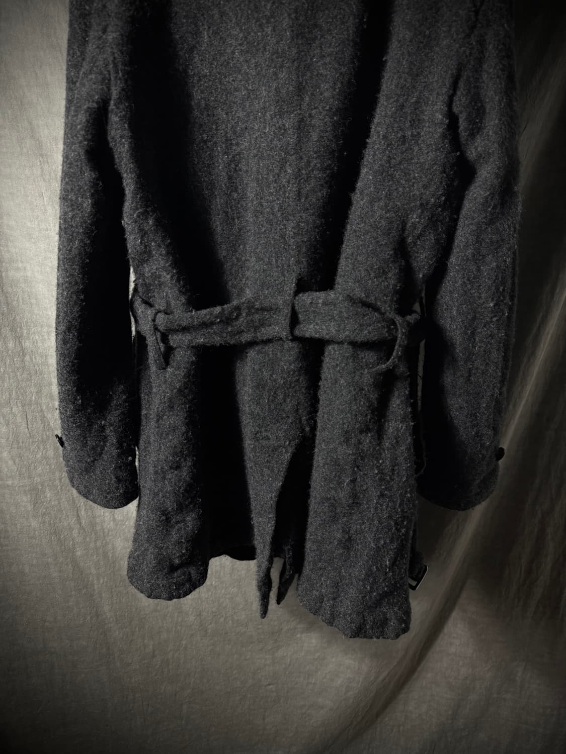 Comme des Garçons HOMME DEUX 축융 울 코트 상품이미지8