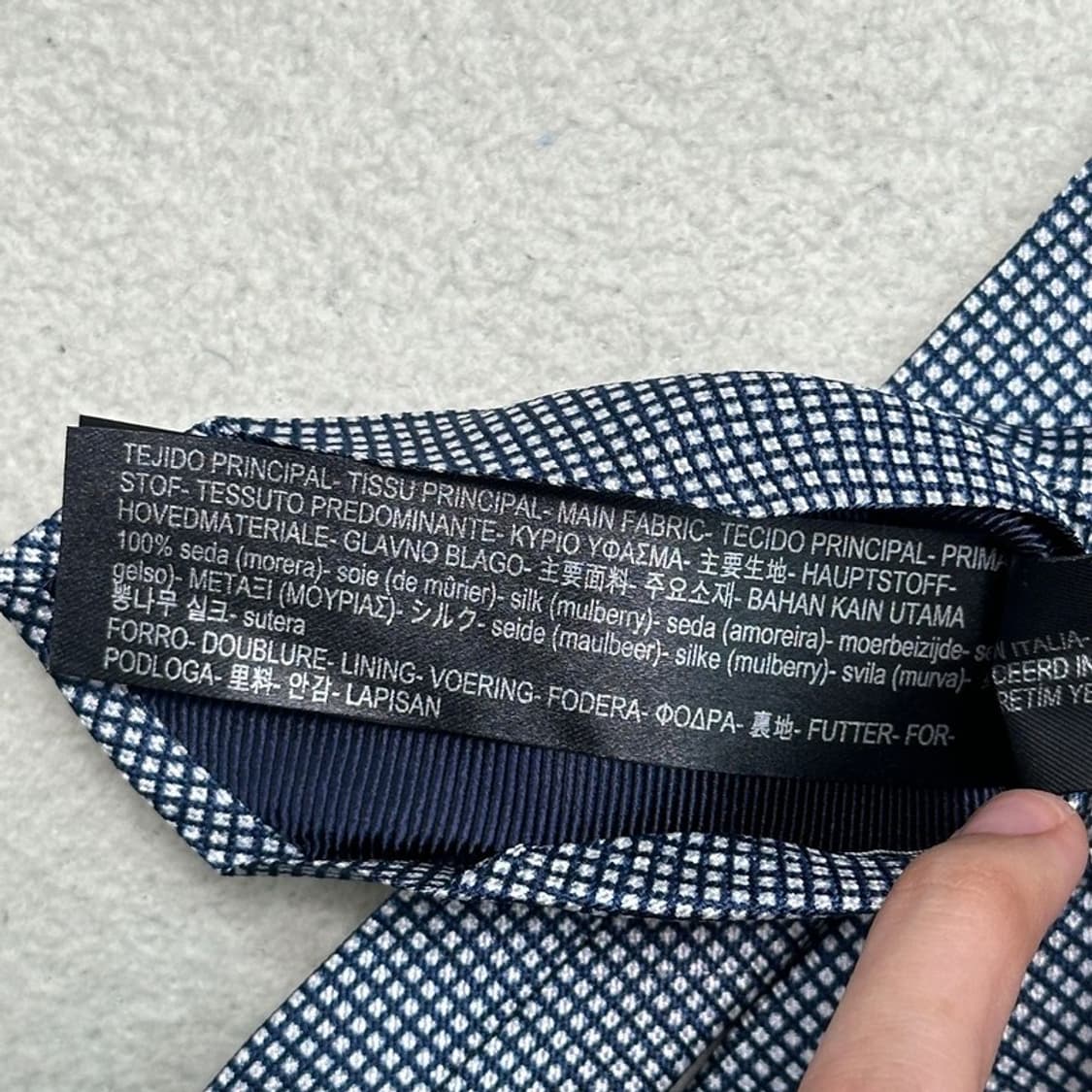 (새상품) MASSIMO DUTTI 실크 넥타이 상품이미지6