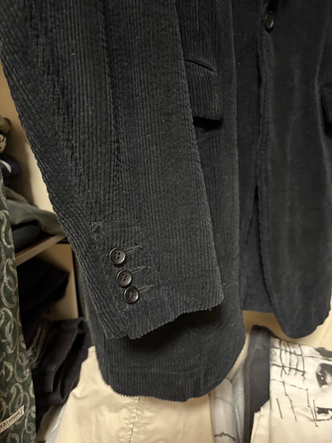 꼼데가르송 옴므 플러스 코듀로이 자켓 코트 상품이미지6