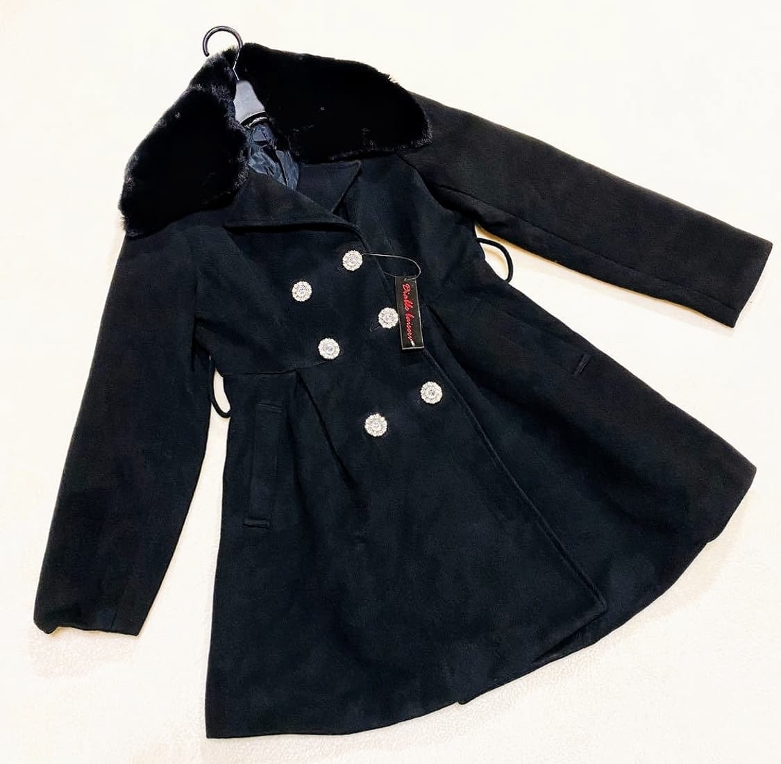 양산형지뢰계 코트 달천대장 y2k 공겜여주 히메로맨틱갸루 핀터깔 펑크로리 상품이미지1