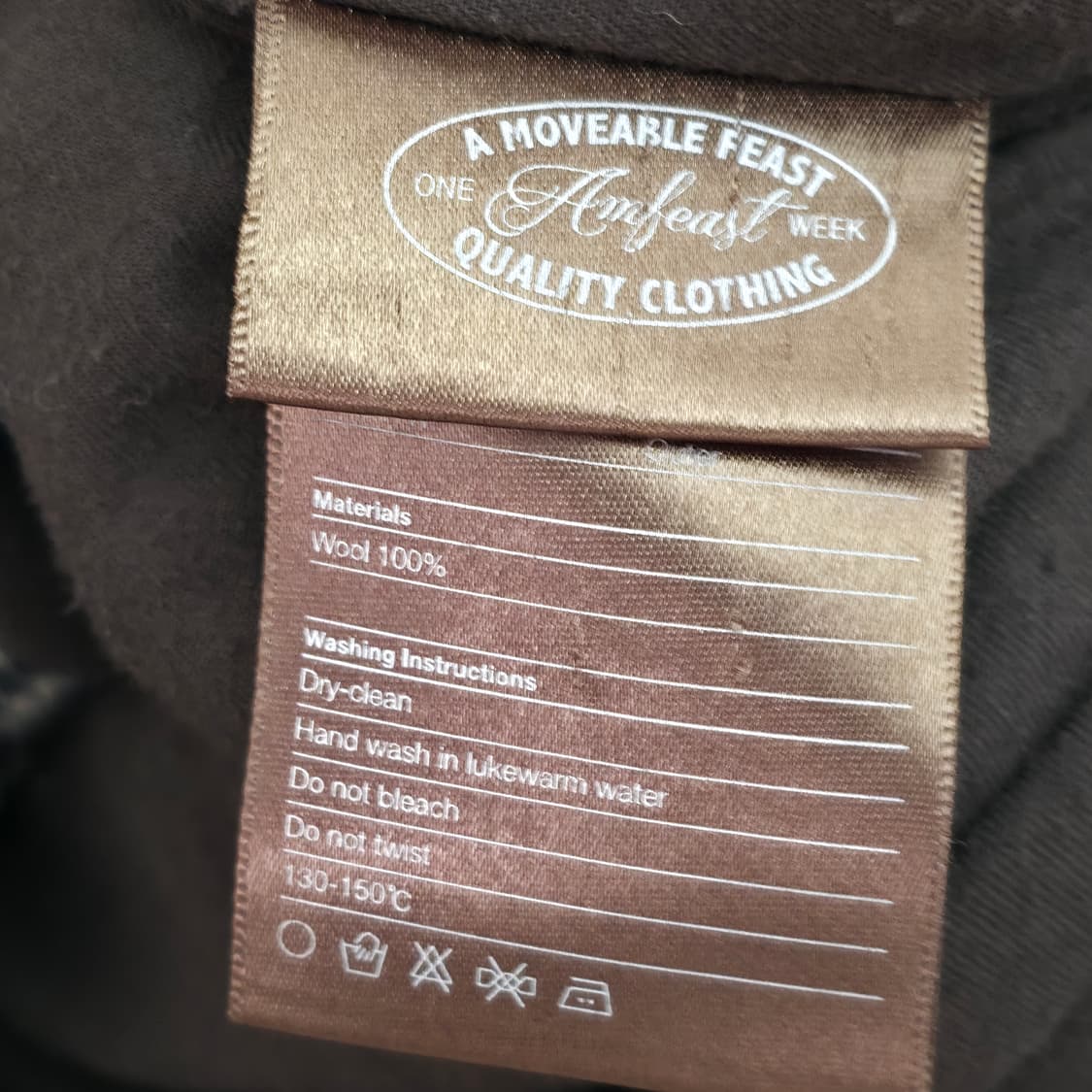 [M] 빈티지 울 체크 자켓 상품이미지6