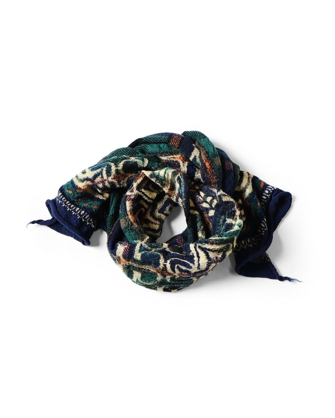 KAPITAL 캐피탈 축융 울 타탄 아이누 머플러  상품이미지1