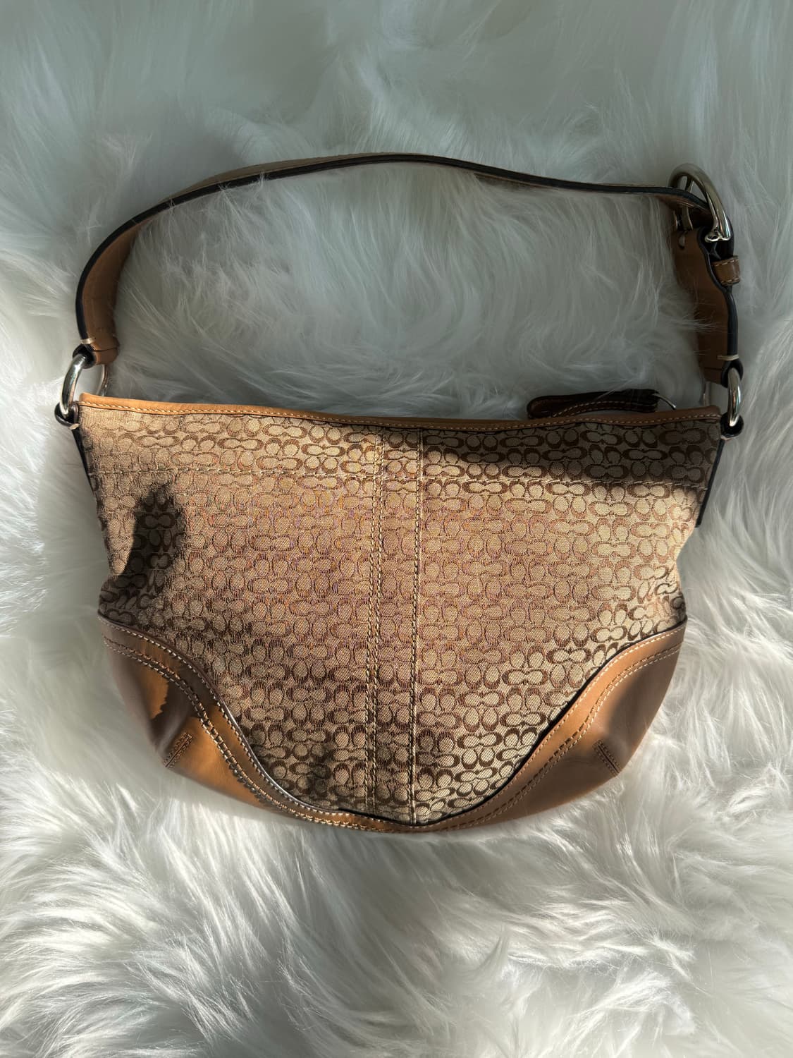 코치 숄더백 (카라멜 브라운) 상품이미지2