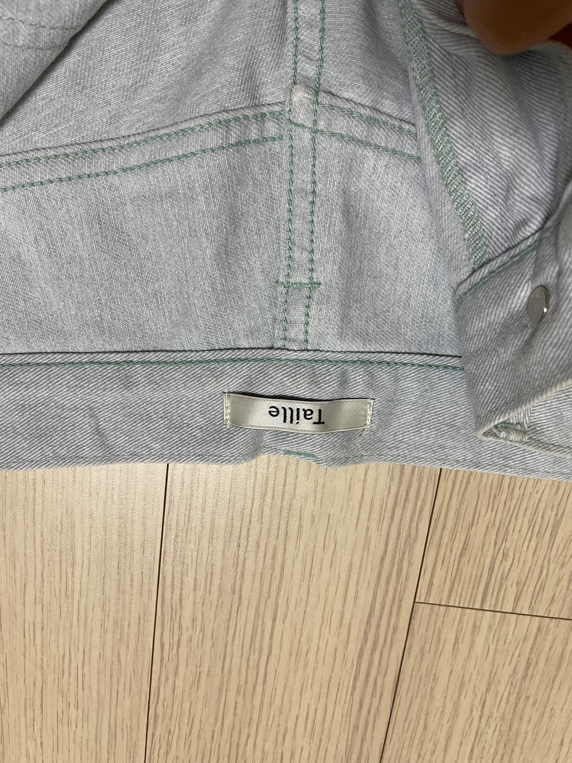 taille 데님 숏츠 상품이미지6
