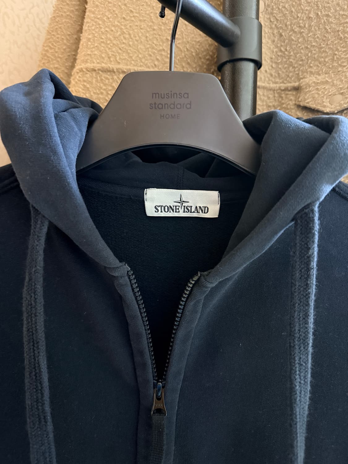 스톤아일랜드 후드집업 블랙 S (국내95) 상품이미지4