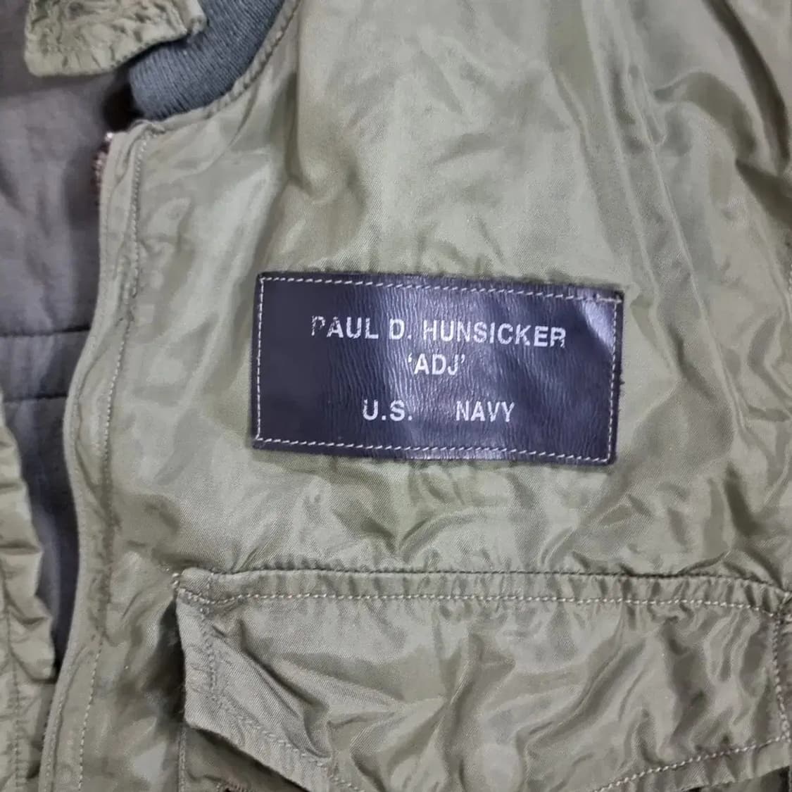 미군 U.S. NAVY g-8 웹자켓(105) 상품이미지6