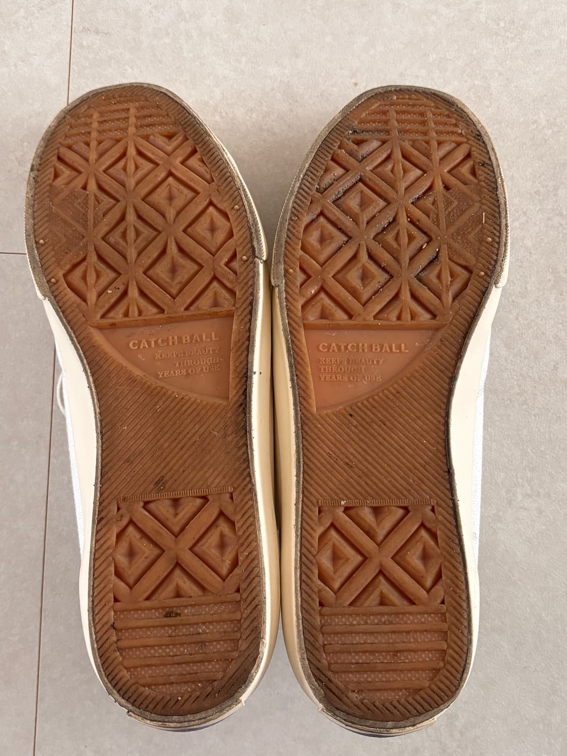 Catch Ball Offwhite canvas Sneakers US11 상품이미지3