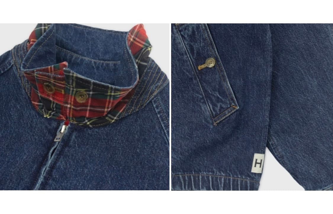 헤리티지플로스 CREST DENIM BLOUSON JACKET  상품이미지2