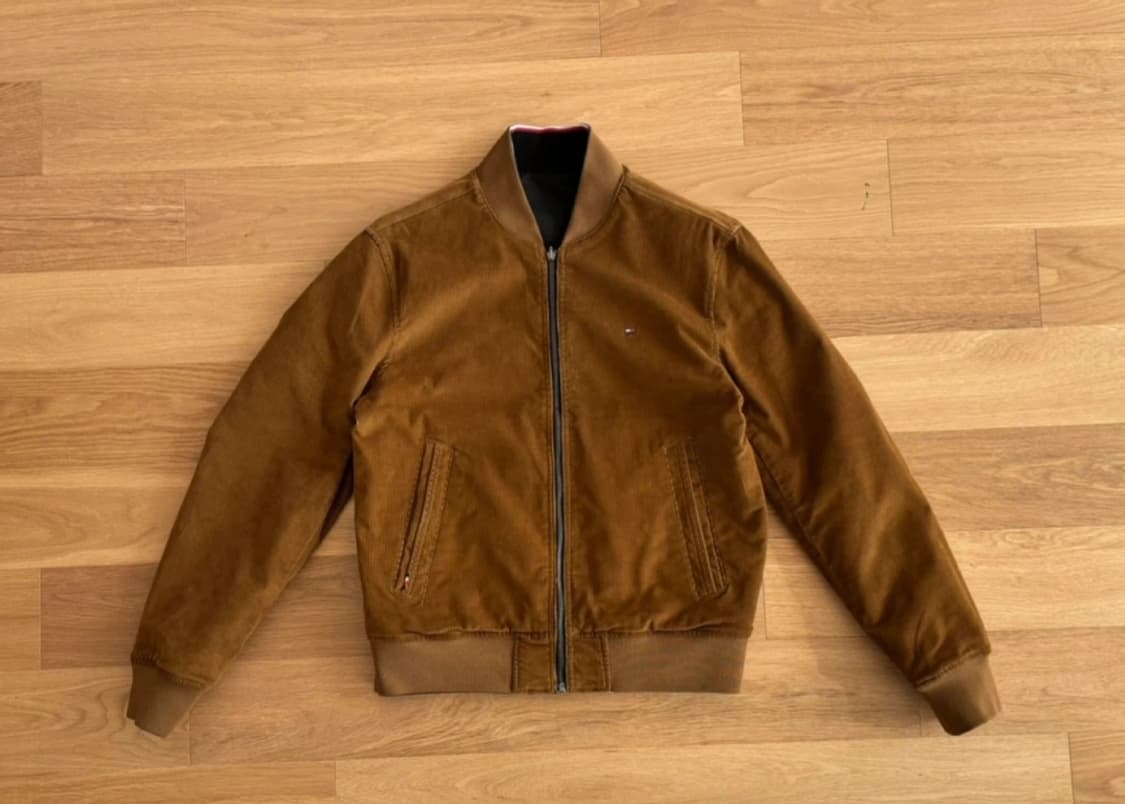 타미힐피거 리버시블 봄버 자켓 M 상품이미지3