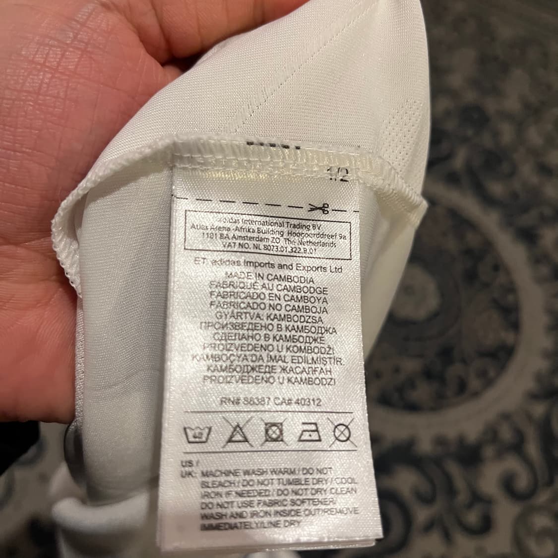 M 아디다스 17-18 레알마드리드 호날두 유니폼/W2332 상품이미지5