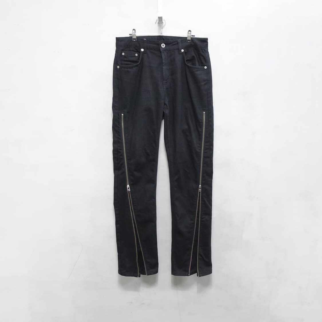 ZARA 자라 릭오웬스볼란 지퍼 디테일 오마주 데님팬츠 31 상품이미지4