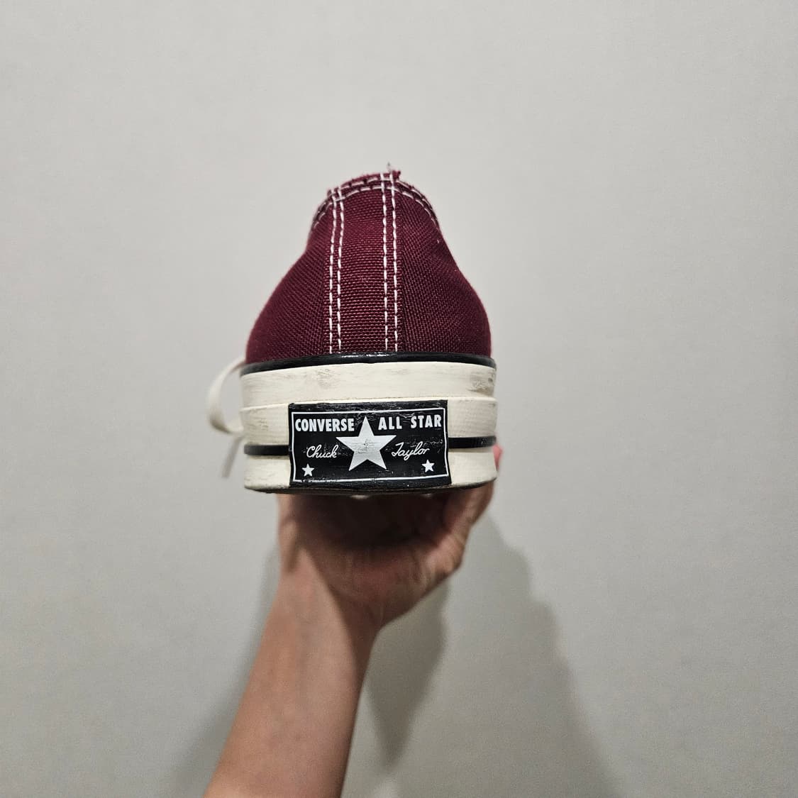 [270] 컨버스 척테일러로우 버건디 상품이미지4