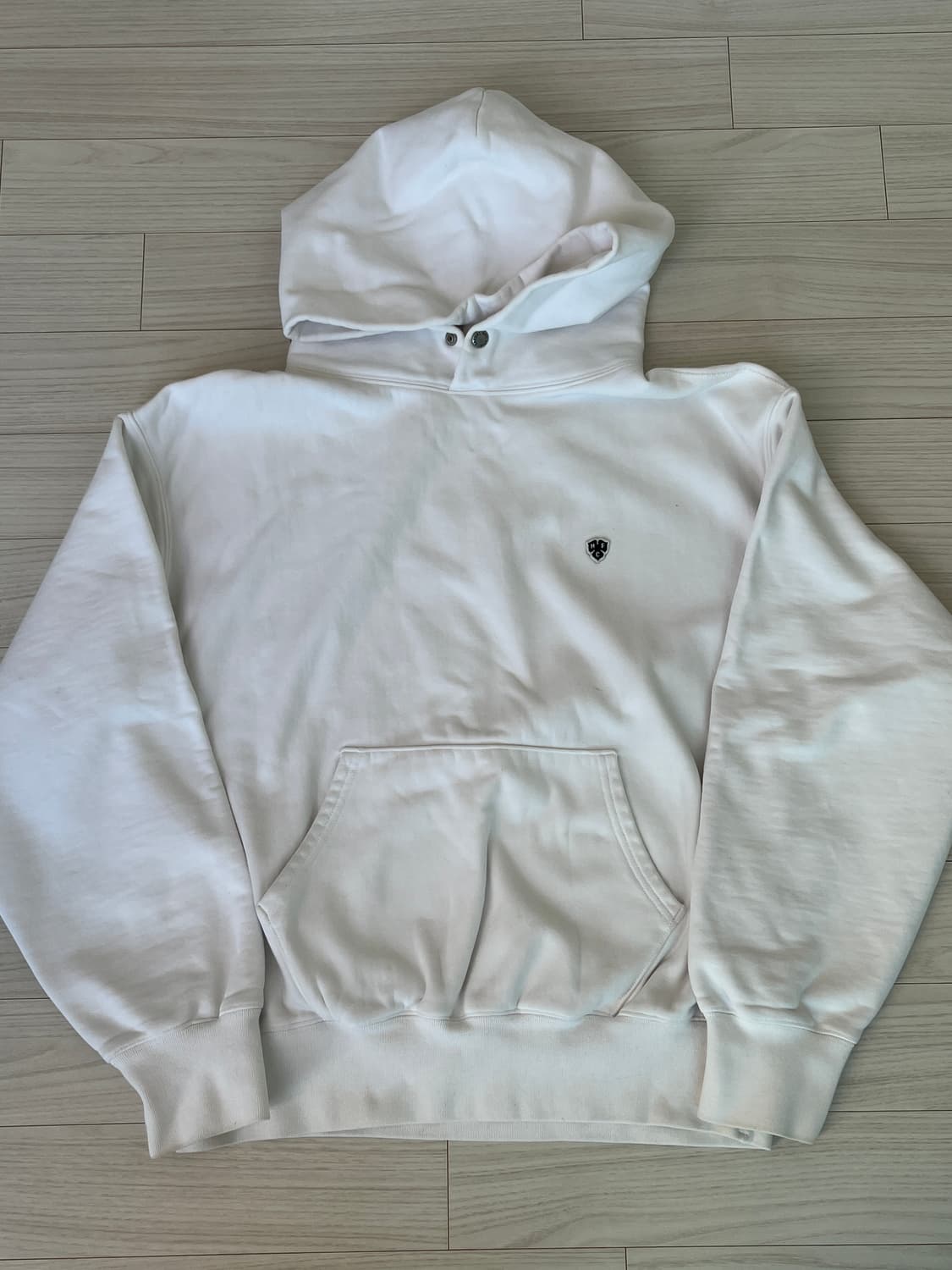 헤리티지플로스 221 리버스 후디 화이트 reverse hoodie XL 상품이미지2