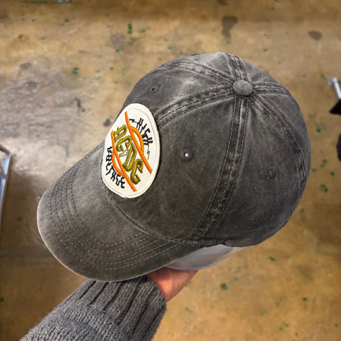 90s USA 빈티지 ACDC 볼캡 야구모자 모자 상품이미지4