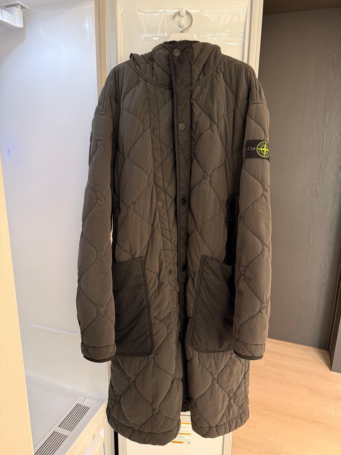 스톤아일랜드 50 FILI 퀼티드 TC 롱 자켓 XL 상품이미지2