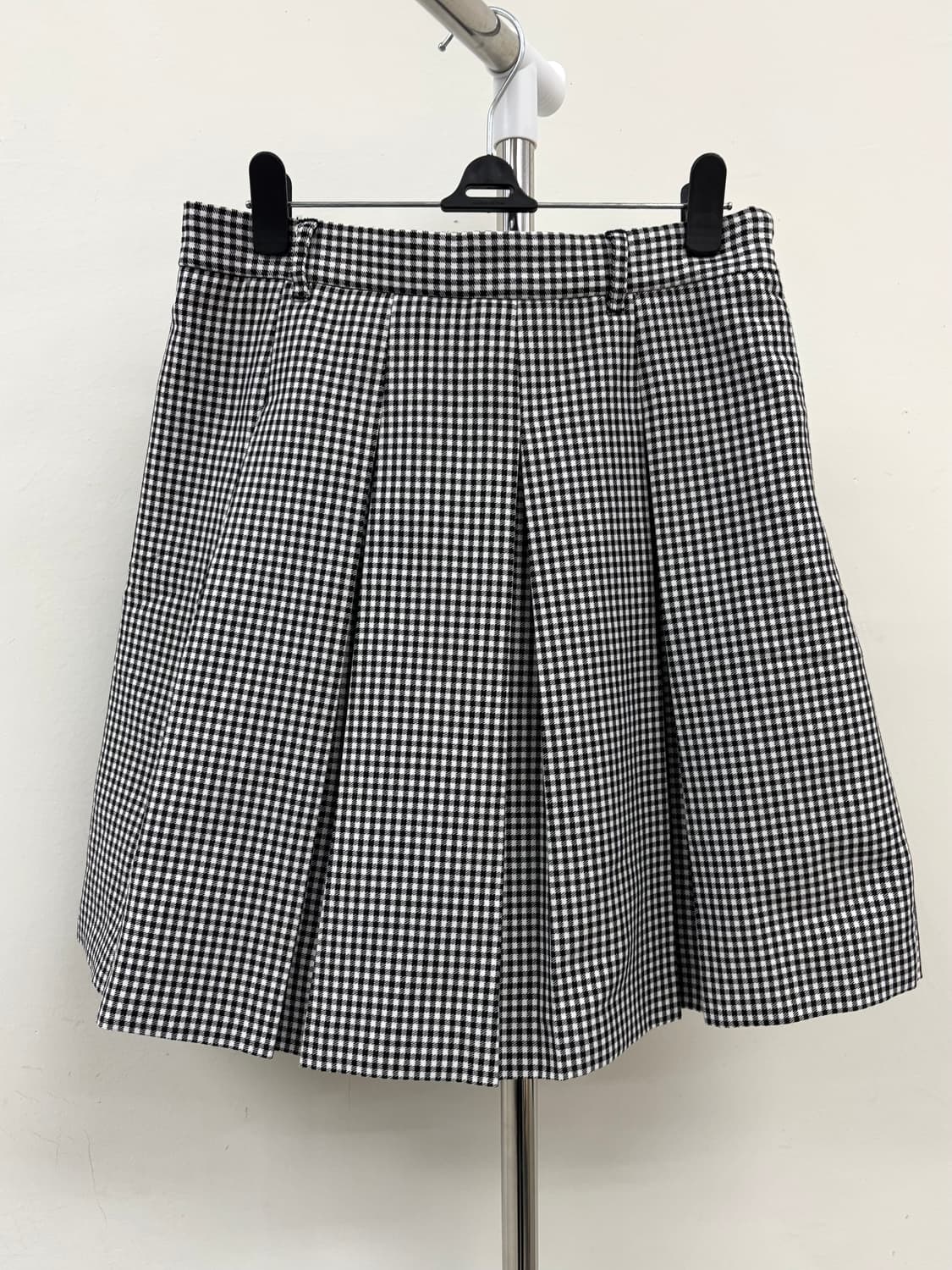 빈티지 체크 스커트 상품이미지3