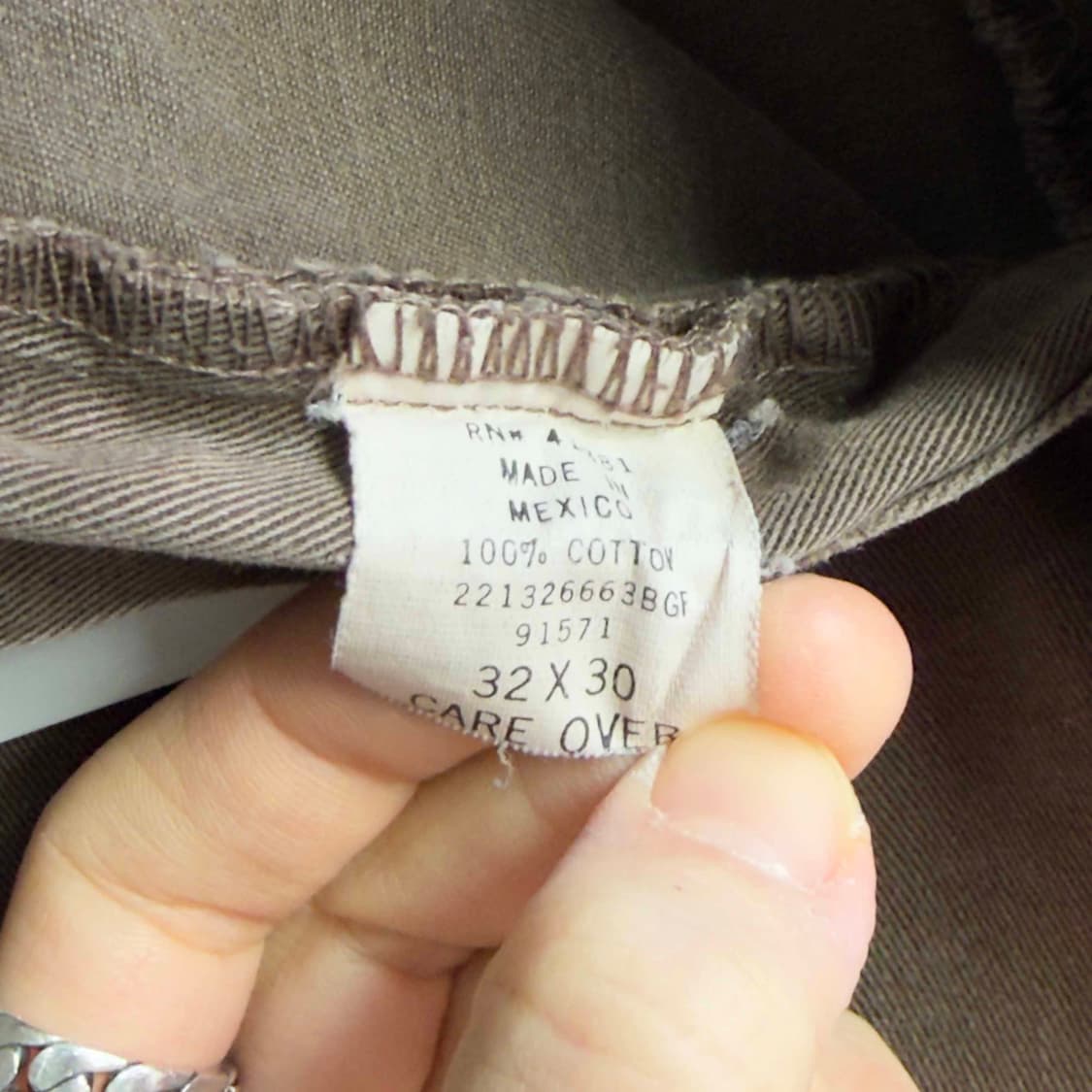 90s 폴로 랄프로렌 투턱 치노팬츠 32X30 상품이미지6