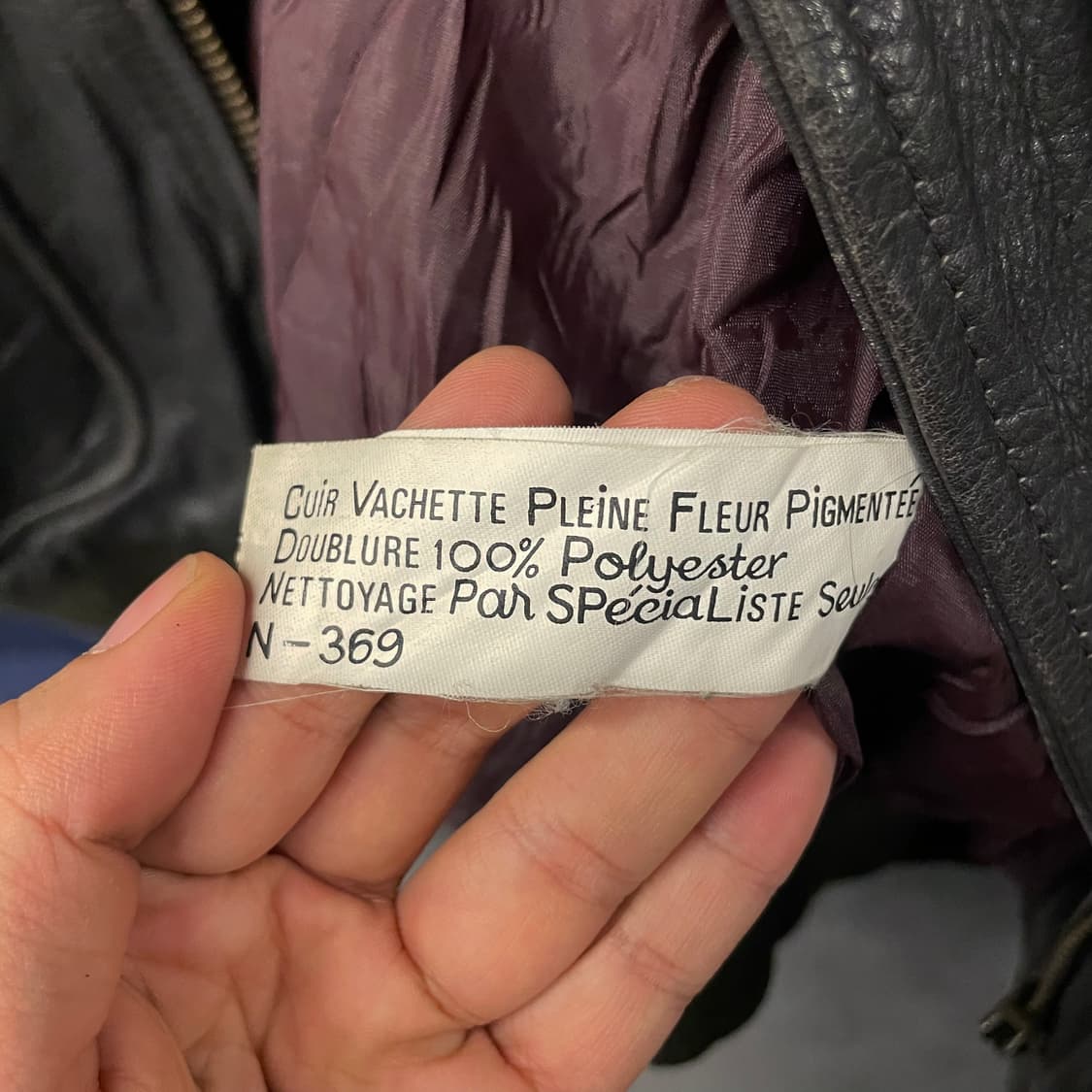 90s USA 빈티지 A-2 플라이트 송아지 가죽 자켓 상품이미지7