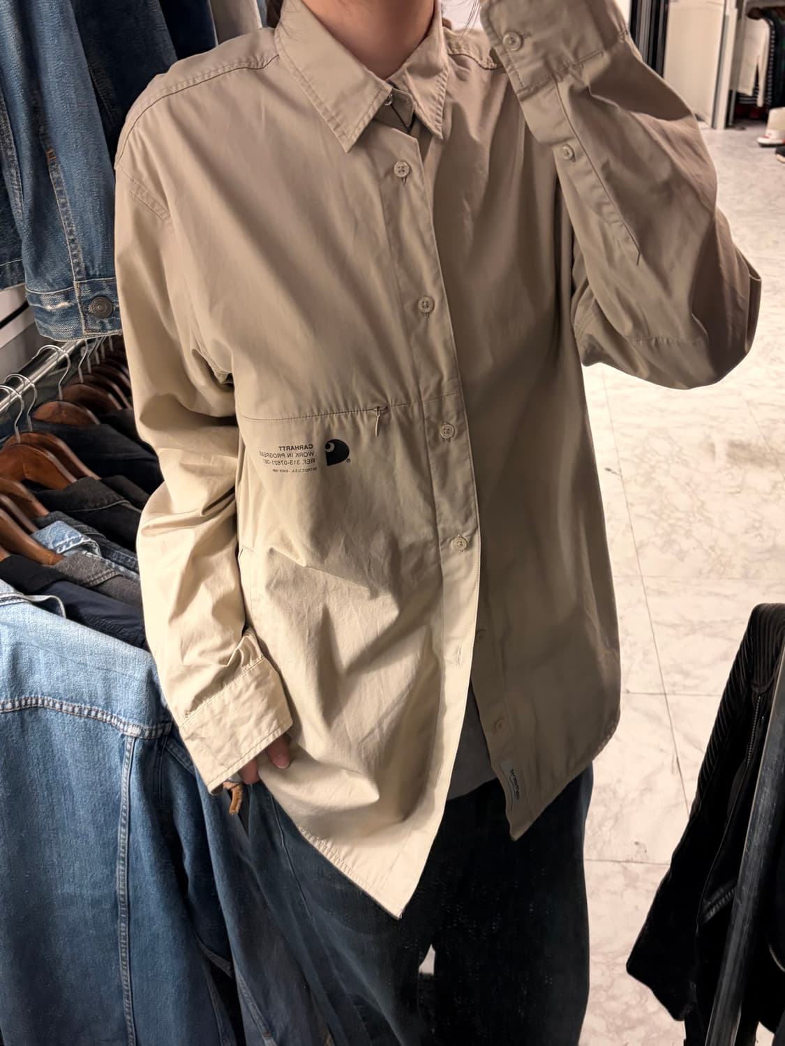(M/정품) 칼하트 콜맨 셔츠 a1 상품이미지1