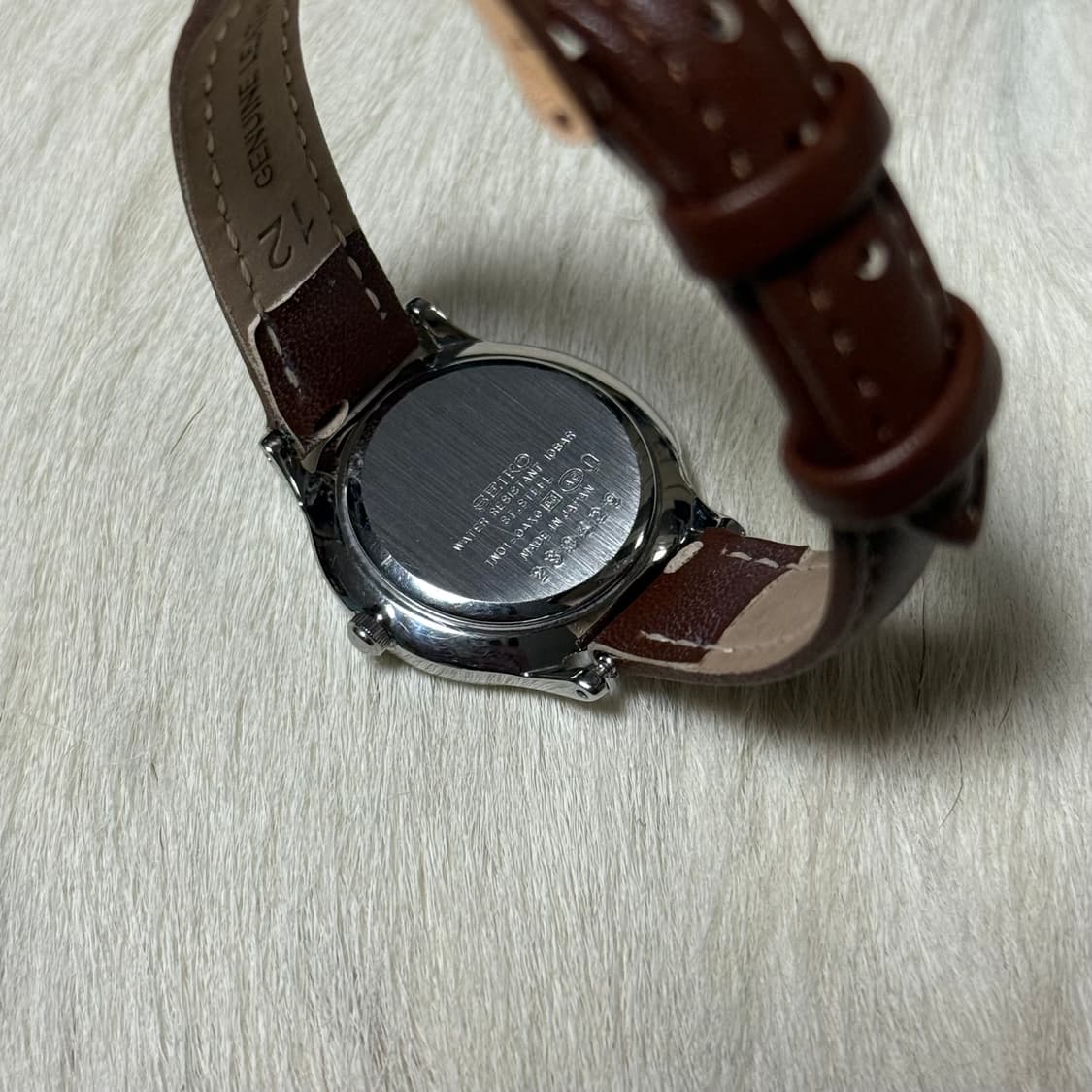 세이코 여성 빈티지 쿼츠 손목시계 판매합니다. 상품이미지4