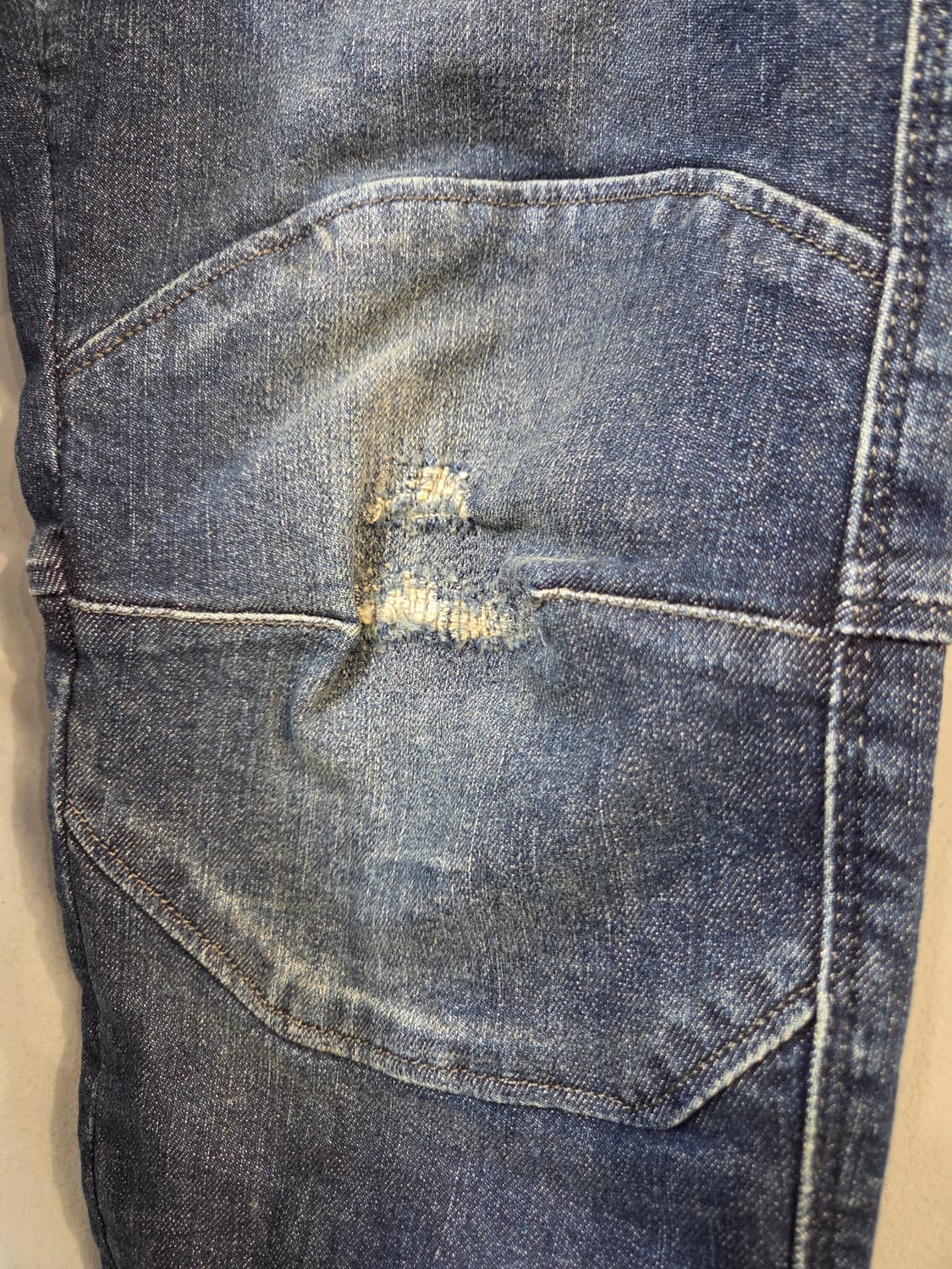 G-Star Raw 디스트로이드 데님 청바지(W28/L30)디피용 상품이미지4