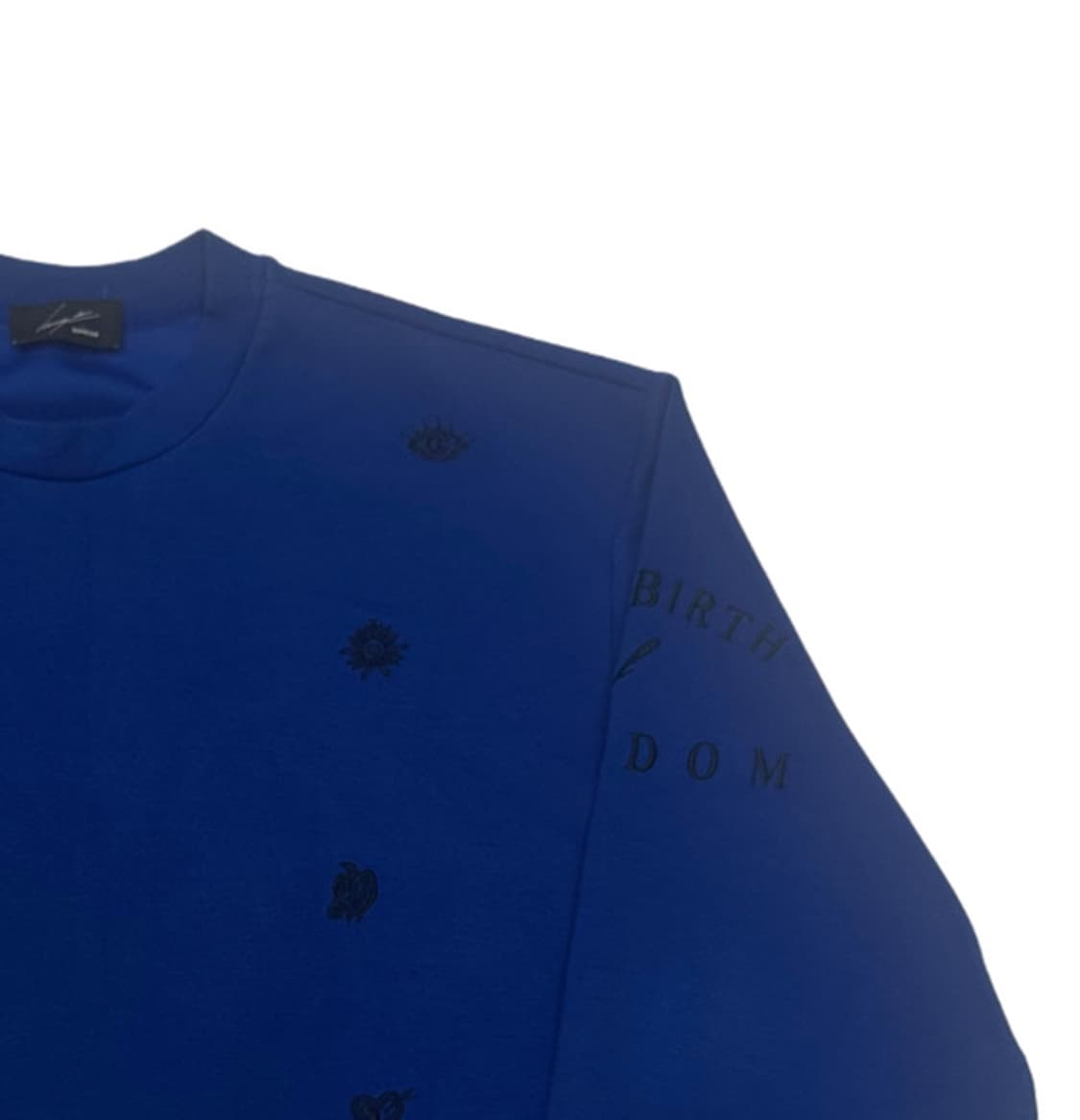 송지오옴므 블루 아트워크맨투맨 100 상품이미지2