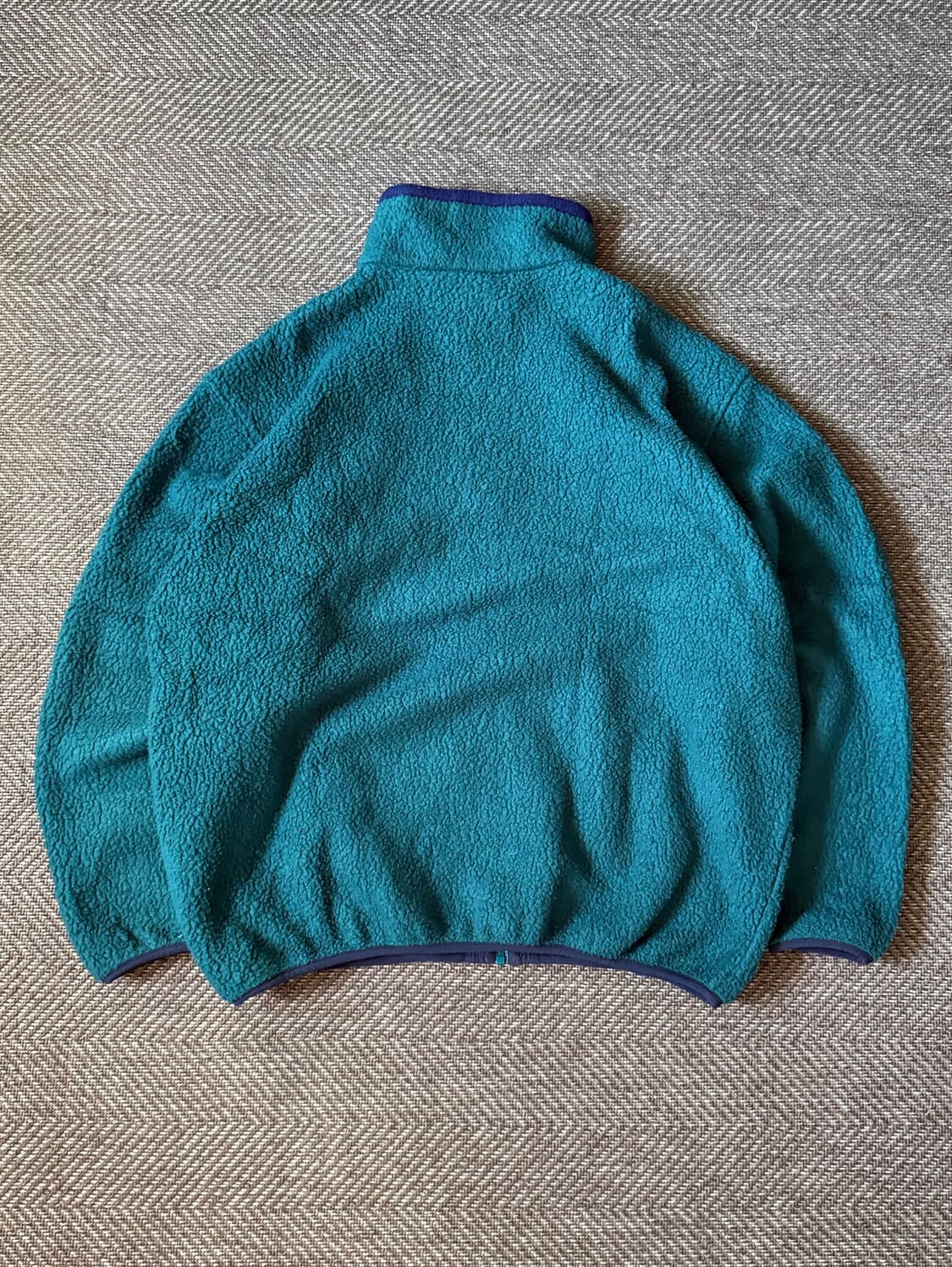 90s USA 엘엘빈 딥파일 플리스 집업 자켓 (105-110) 상품이미지5