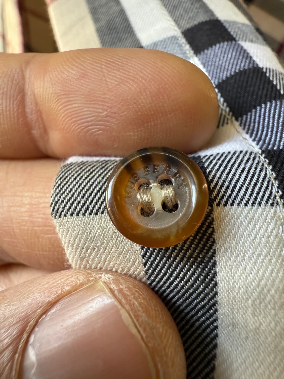 버버리 런던 정품 체크 셔츠 원피스 UK6 상품이미지6