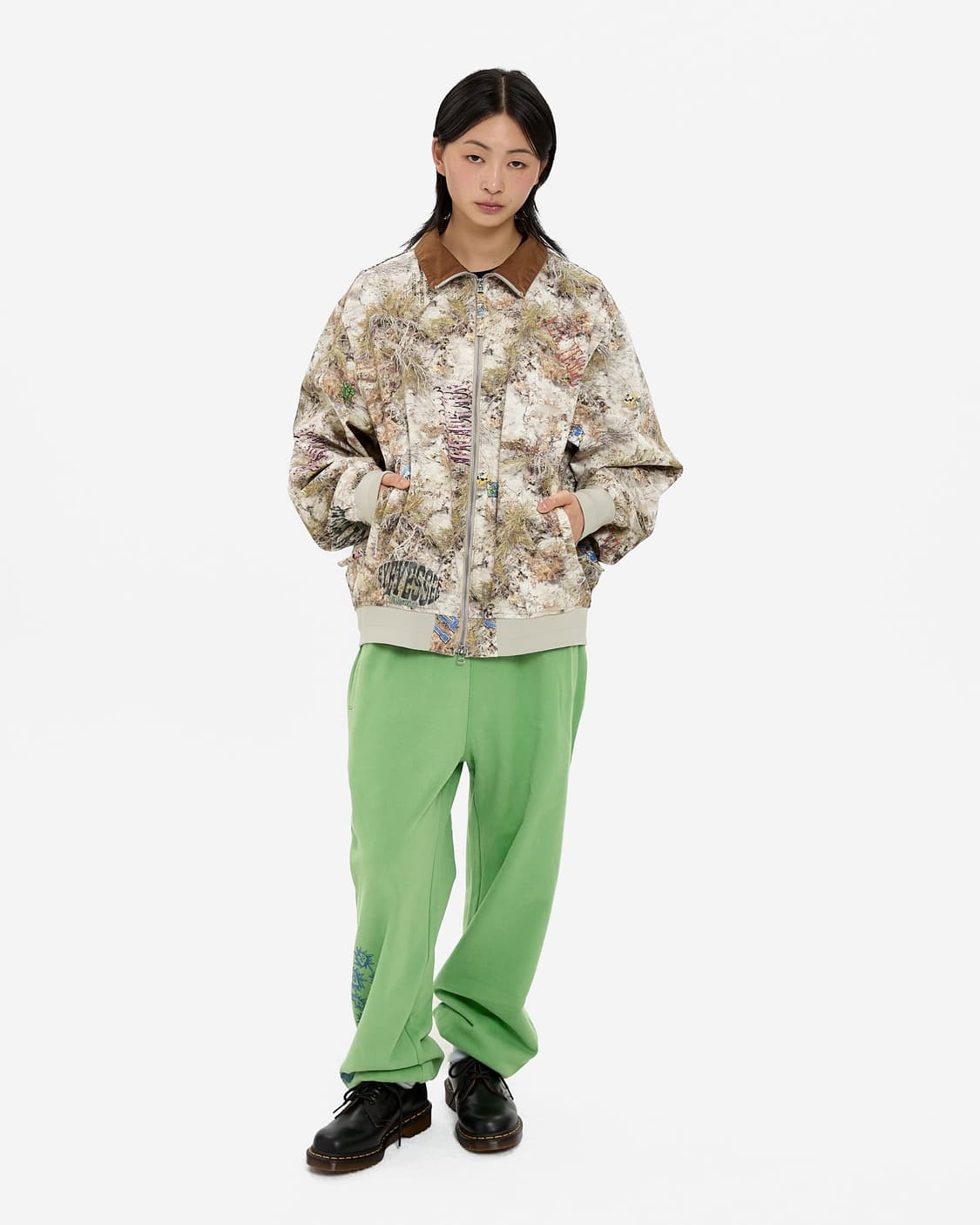 예스아이씨 yeseyesee Zip Work Jacket Camo 자켓 상품이미지4