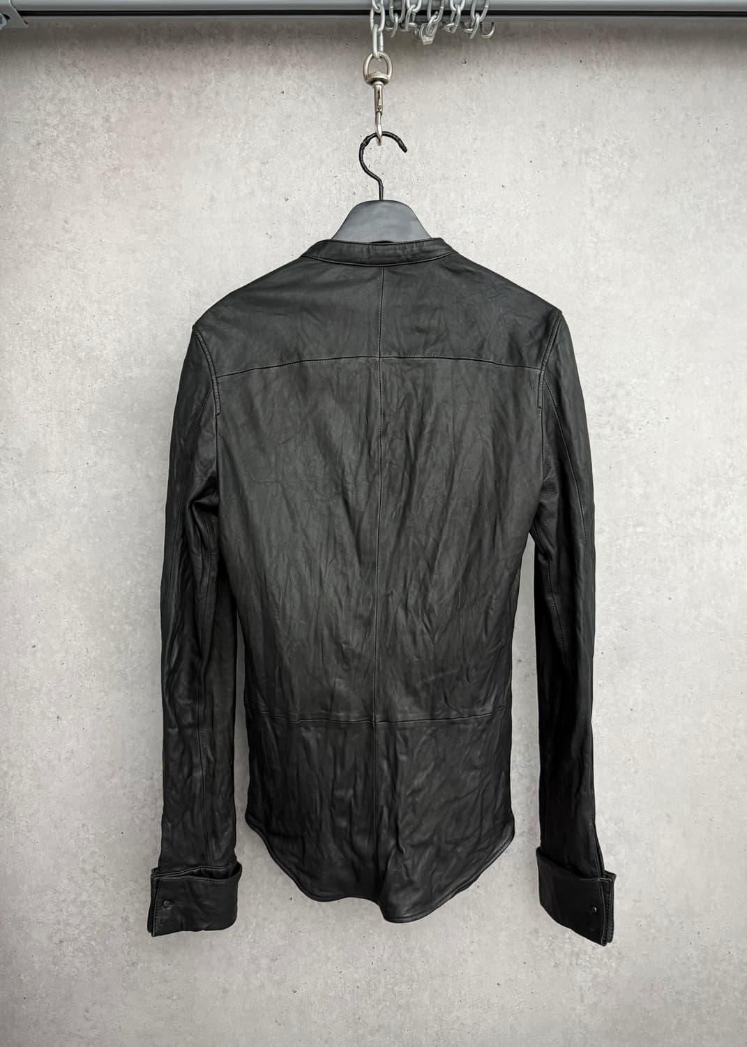 Julius leather shirt jacket 상품이미지3