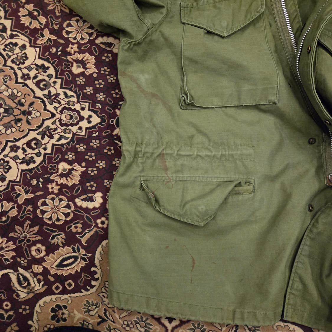 m65 필드자켓 2세대 은지퍼  m-r 상품이미지6