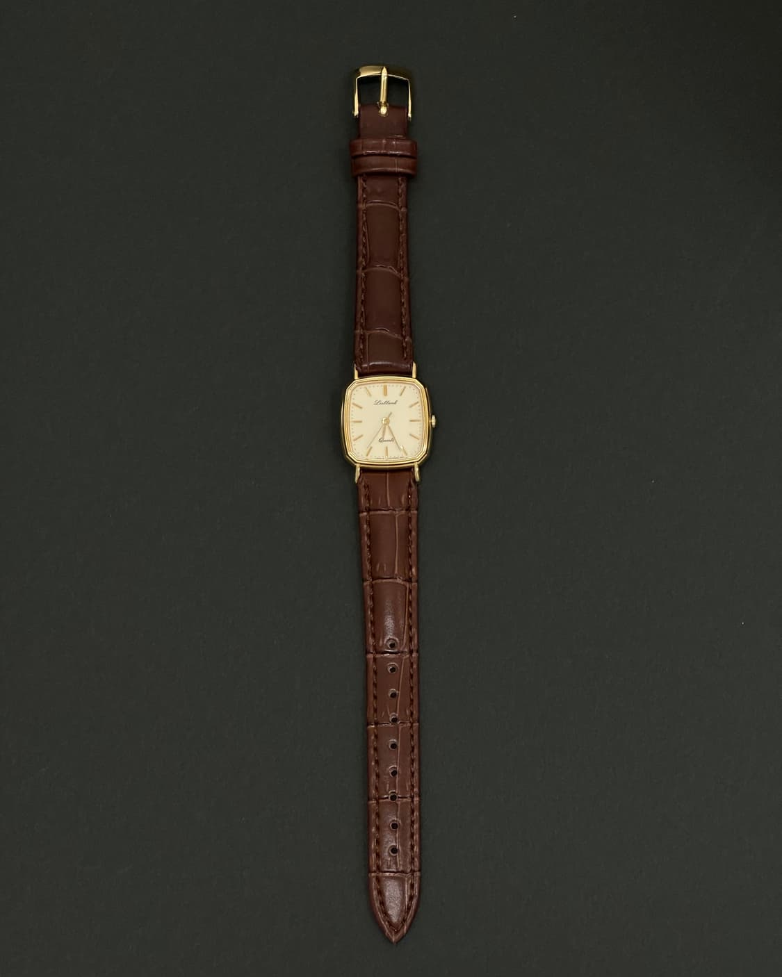 오리엔트 브라운 스트랩 쿼츠 시계 상품이미지2