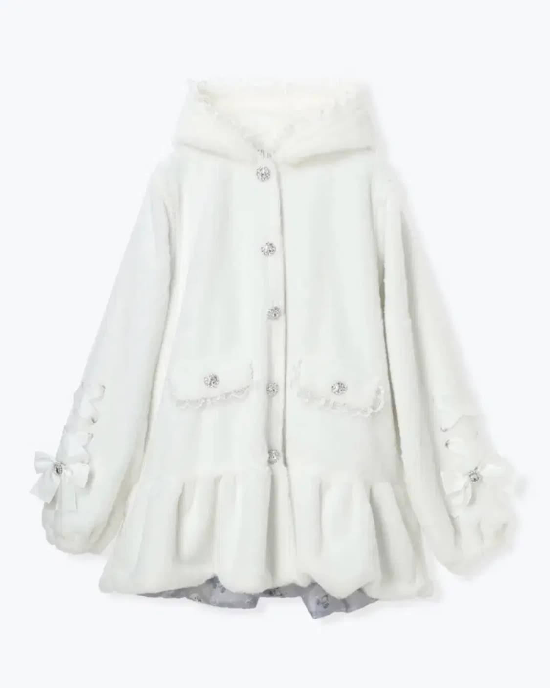 noemie 노에미 시나모롤 우사미미 퍼 아우터 상품이미지3