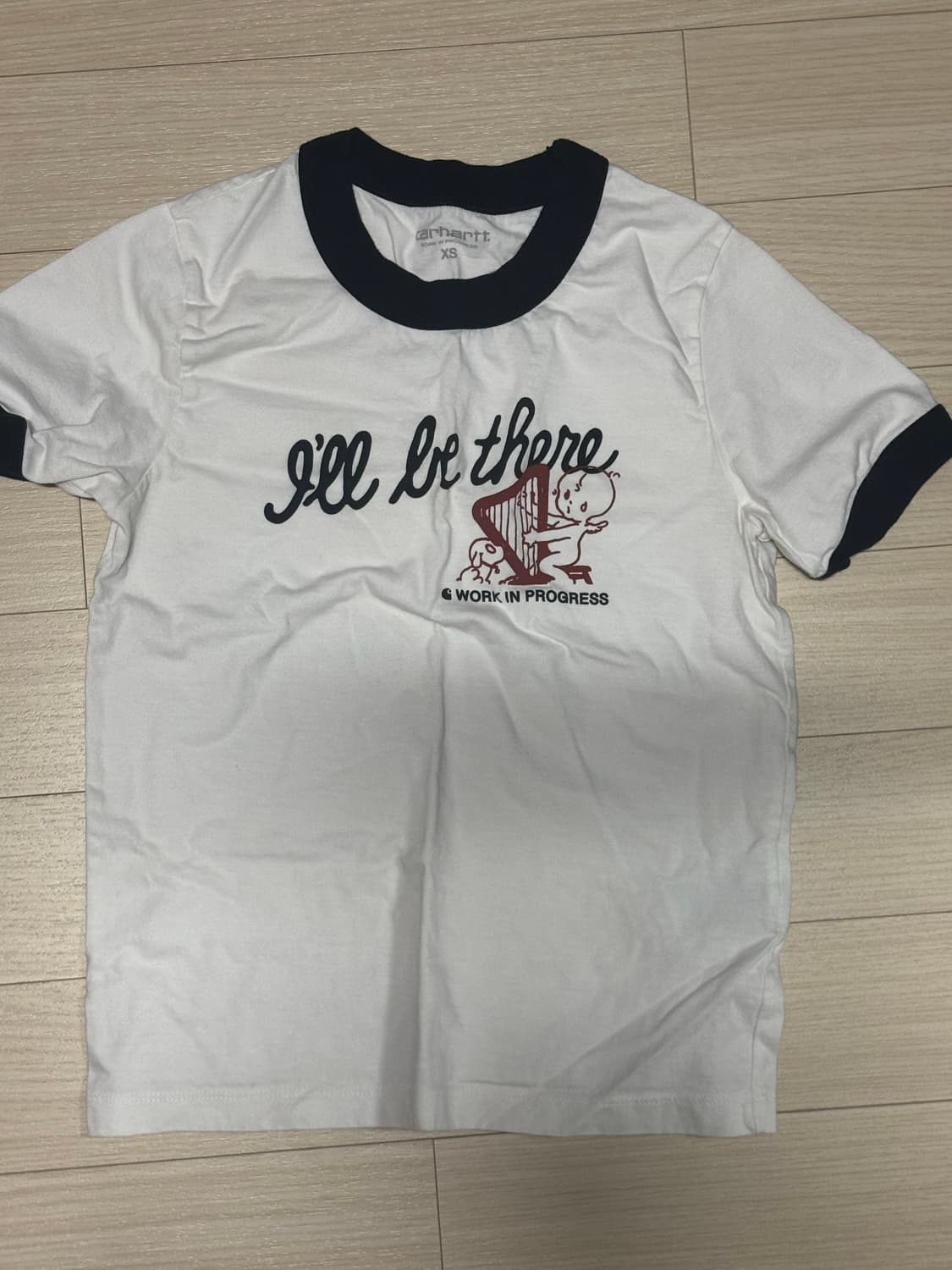 칼하트 링거 반팔티 상품이미지1