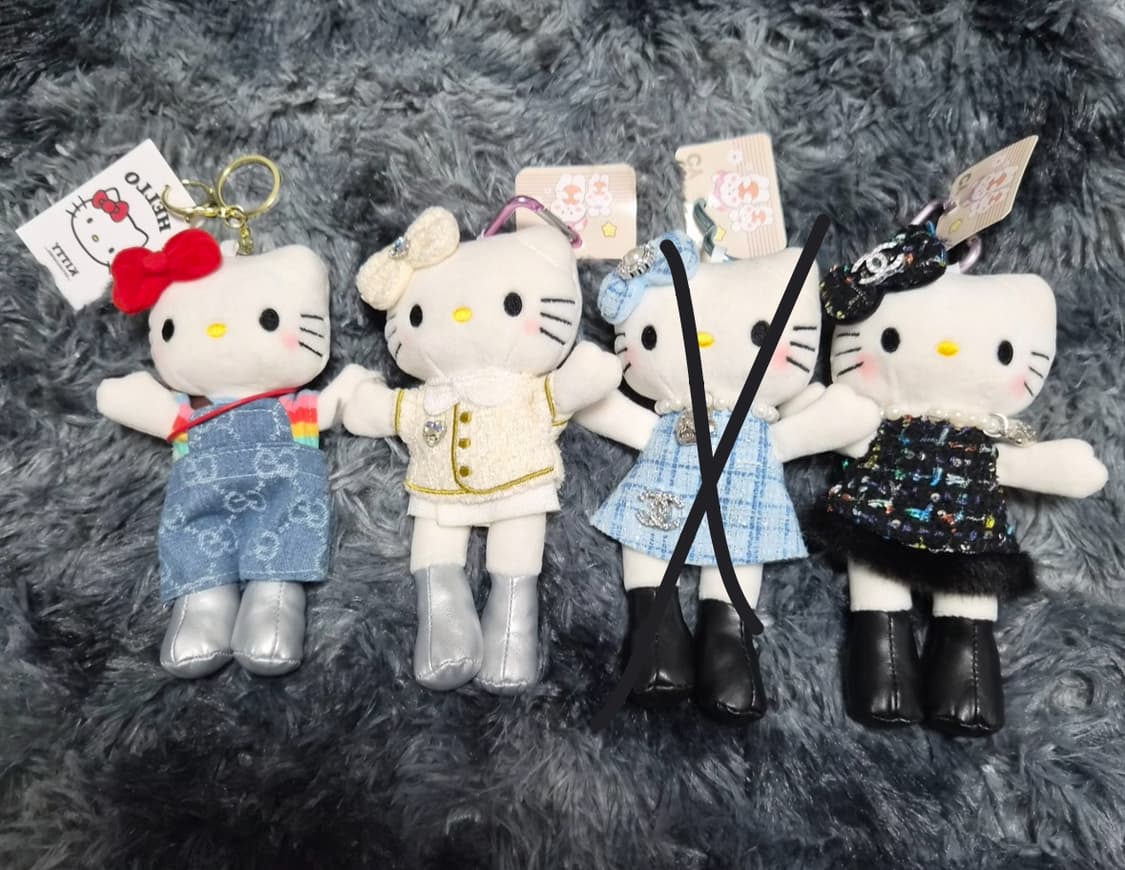 패션 롱다리키티 키링  상품이미지1