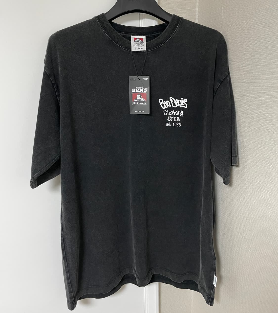 BEN DAVIS 벤데이비스 피그먼트 워싱 오버핏 반팔 티셔츠(새상품) 상품이미지2