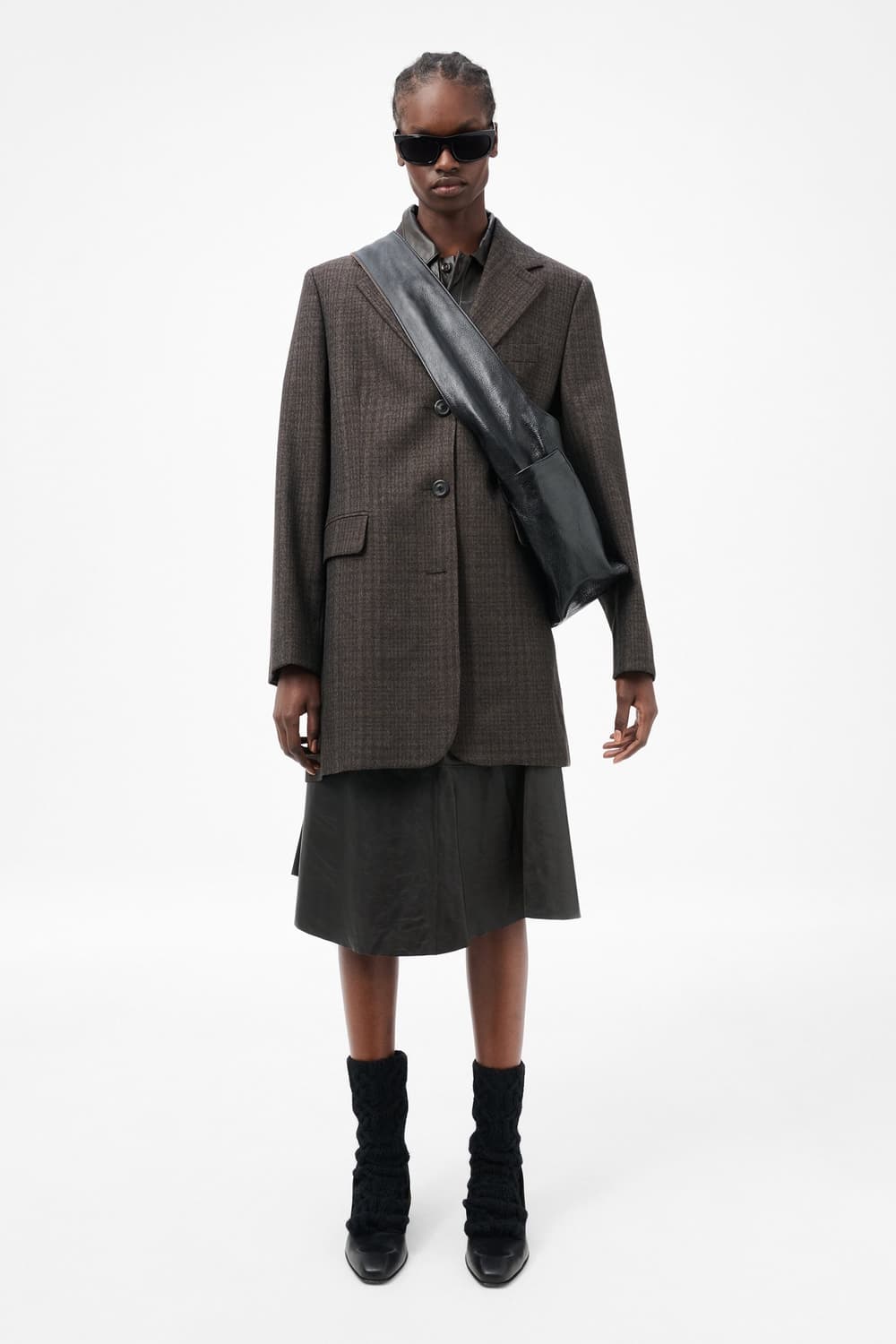 아워레가시 25fw 그란데 브릭백/블랙 상품이미지2