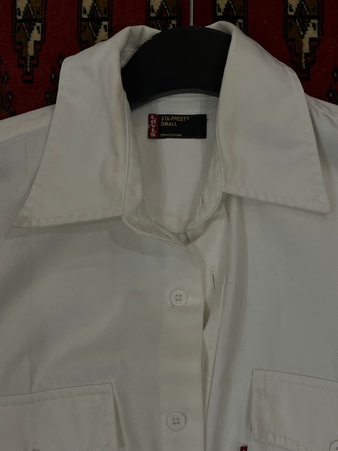리바이스 빈티지 화이트 셔츠 판매합니다 (Levi’s)  상품이미지4