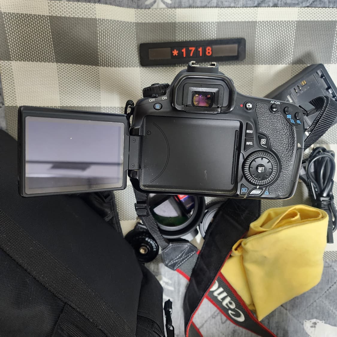 캐논 EOS 60D 디지털카메라 가방 세트 상품이미지5