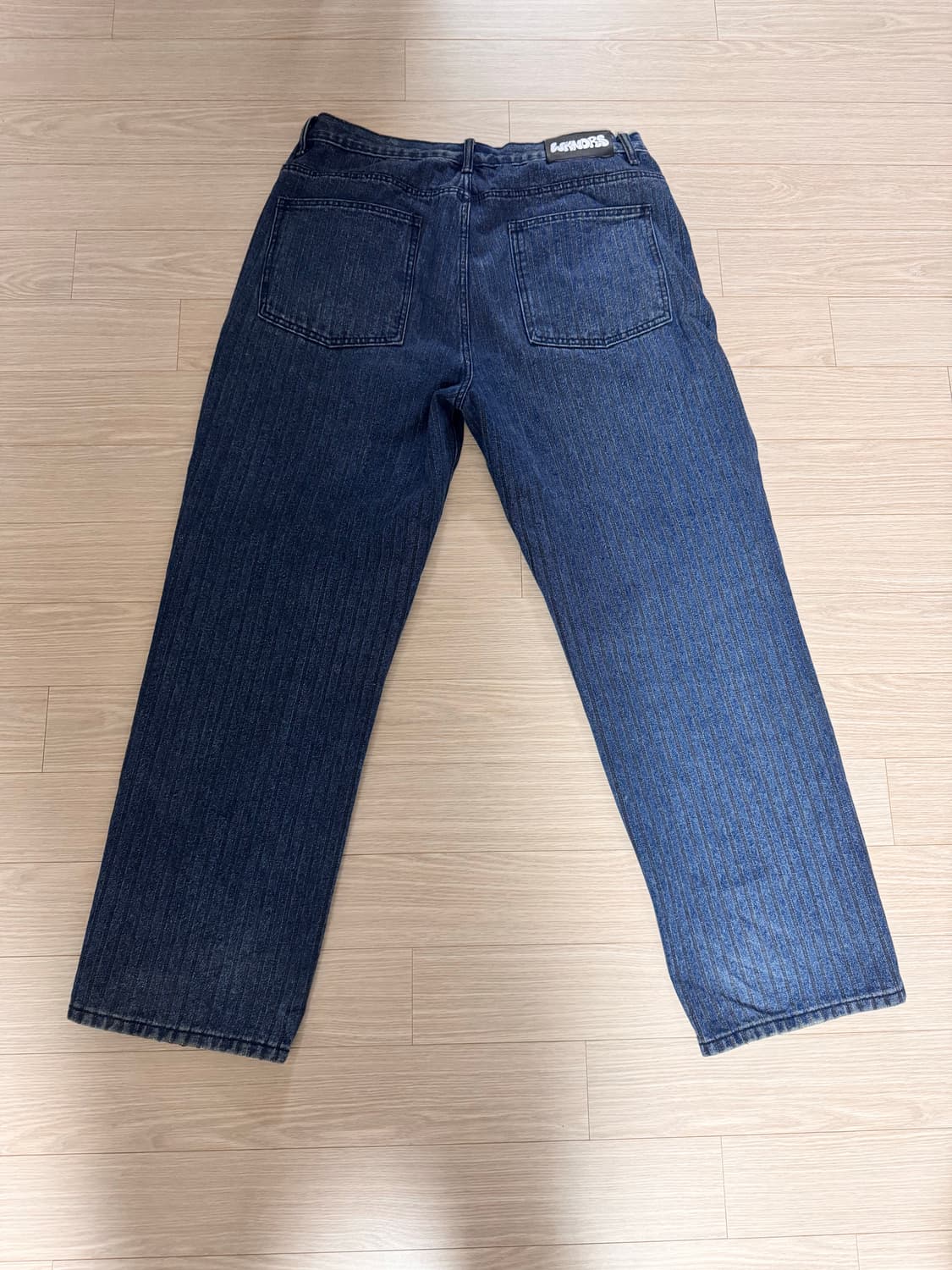 위캔더스 STRIPE DENIM PANTS 상품이미지2