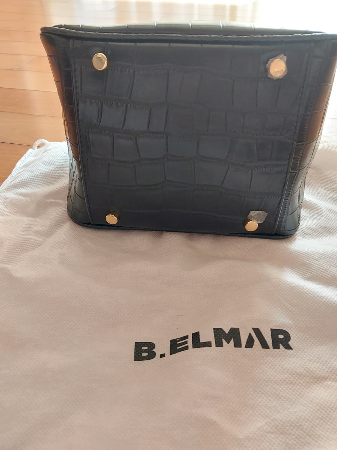 비 엘마 크로커다일 패턴 토트백 상품이미지4