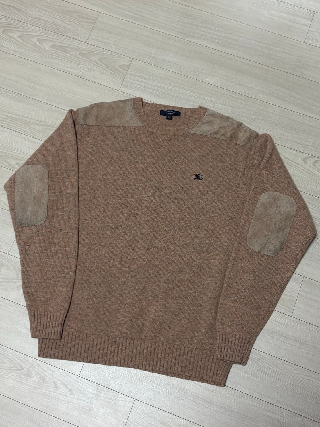 버버리 브라운 패치 니트, 스웨터 상품이미지2